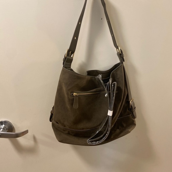 Hunter green shoulder bag - Picture 2 of 3